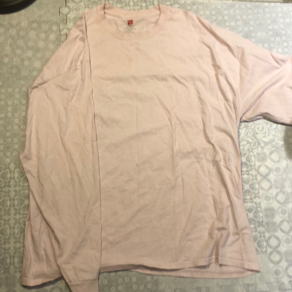 Pink crew neck